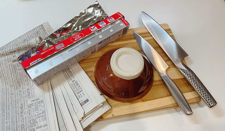 家にあるもので包丁を研ぐ方法